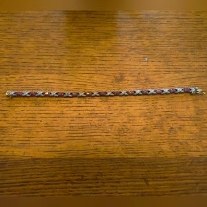 DBJ Dee Berkley Jewelry Ruby tennis bracelet
